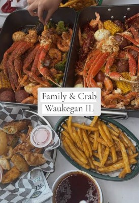 Family and Crab Juicy Seafood